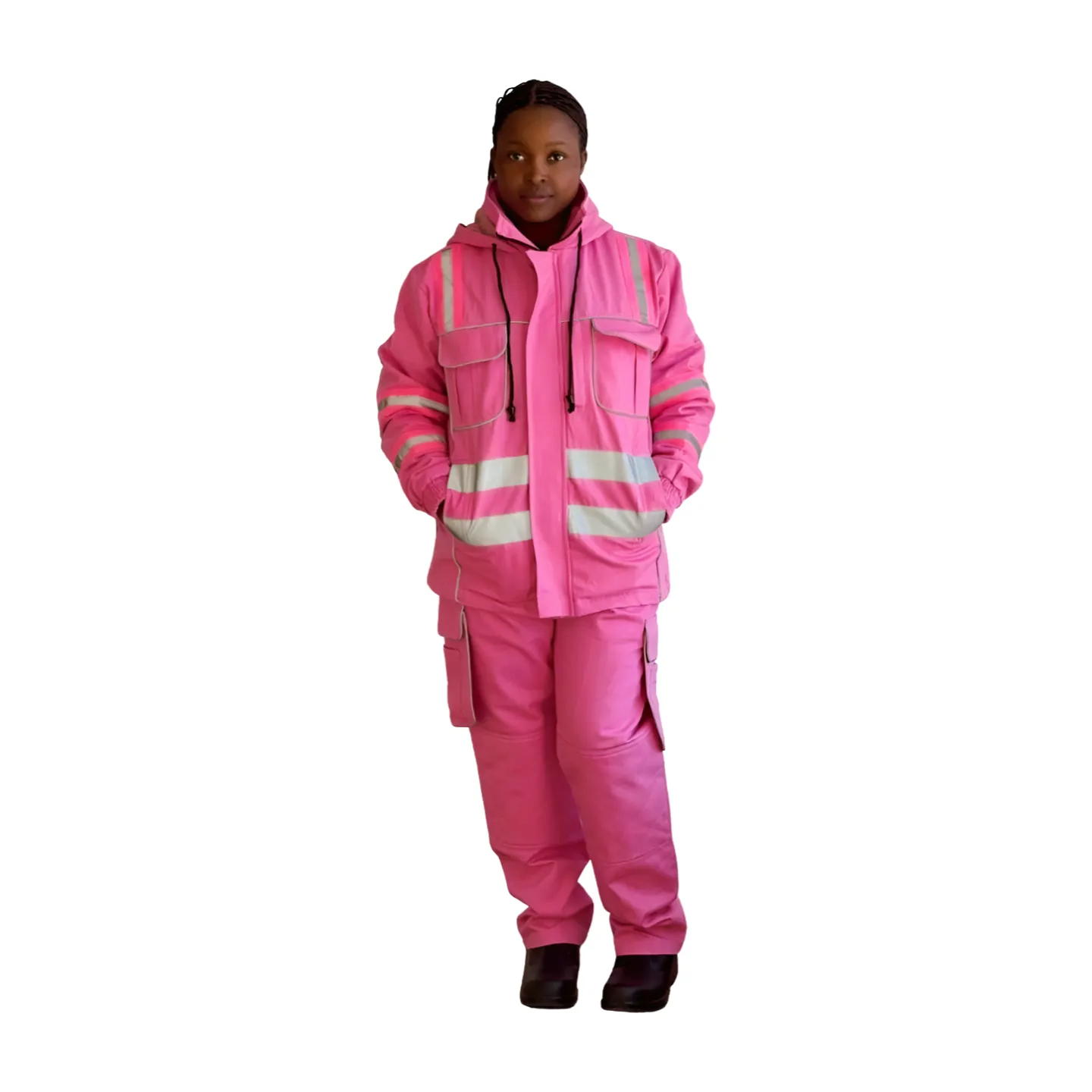 Women’s Pink Reflective Utility Set